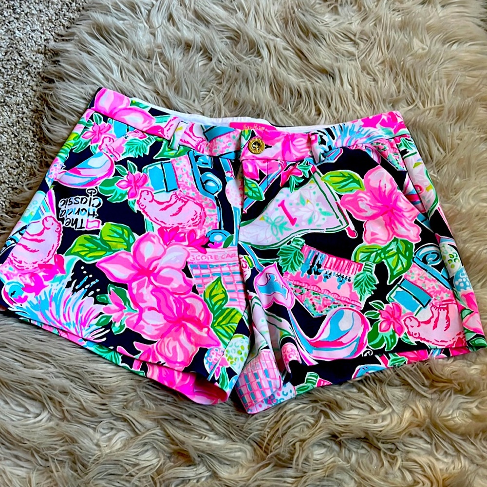 Lily Pulitzer golf shorts